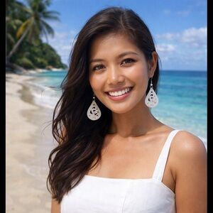 🌴 Island-Inspired Filipina Handcrafted Earrings – Made in the Philippines 🇵🇭